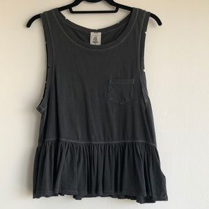 Free People peplum tank